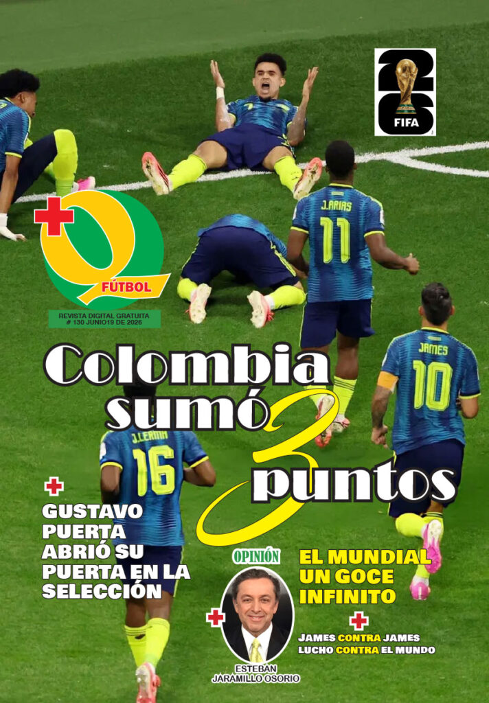 Portada de la revista QFútbol edición 130 sobre el debut de Colombia en el Mundial 2026.